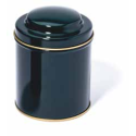 Boîte Cylindrique Noire - Compagnie Anglaise des Thés