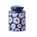 Boîte cylindrique Marguerite bleue - Compagnie Anglaise des Thés