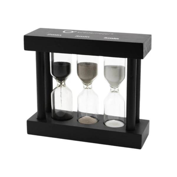 Sablier Bamboo Noir 2-3-5 mn - Compagnie Anglaise des Thés