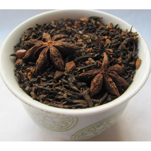 Thé noir PU-ERH ANIS ÉTOILÉ - Compagnie Anglaise des Thés