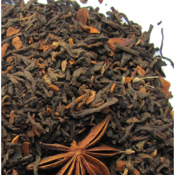 Thé noir PU-ERH ANIS ÉTOILÉ - Compagnie Anglaise des Thés