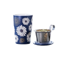 Tisanière Marguerite bleue - Compagnie Anglaise des Thés
