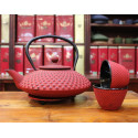 Dessous de Fonte rouge Ø 13,5cm - Compagnie Anglaise des Thés
