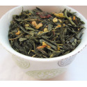 Tasse Thé vert en vrac Fraise, Vanille, Jasmin - Thé vert ÉLÉGANCE  - Compagnie Anglaise des Thés