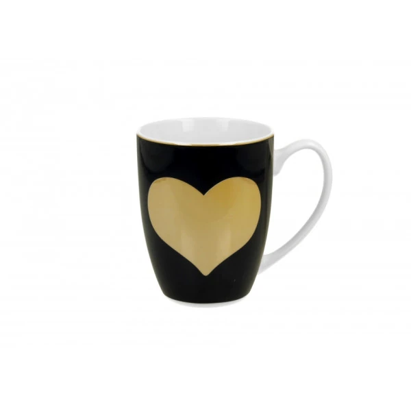 Mug Bleu Coeur Or - Compagnie Anglaise des Thés