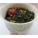 Tasse Thé vert Fraise, Pêche -Thé vert BYZANCE  - Compagnie Anglaise des Thés