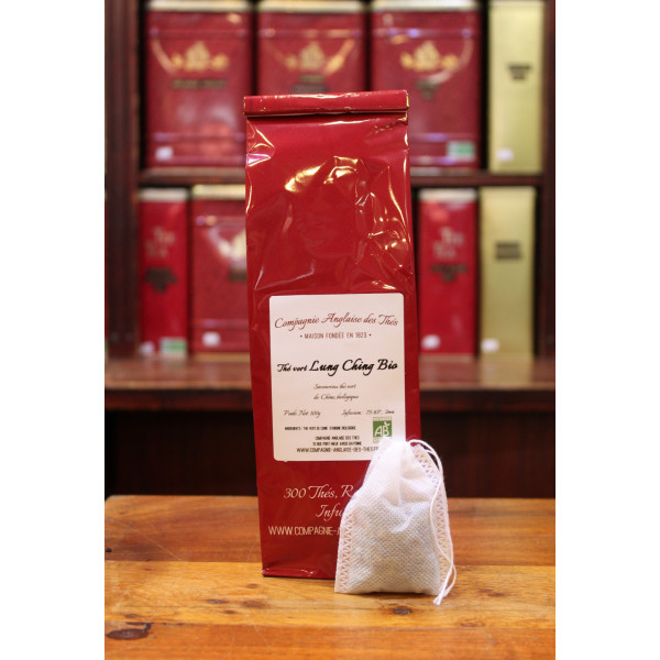 Recharge Thé vert LUNG CHING BIO en sachets