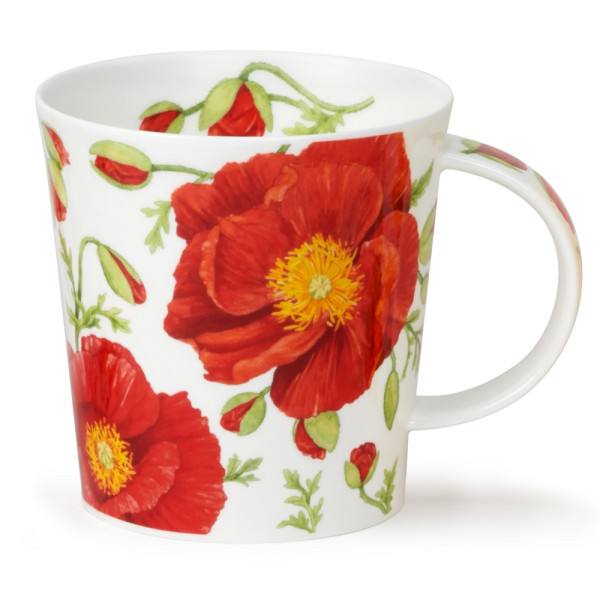 Maxi Mug Dunoon Coquelicots - Compagnie Anglaise des Thés