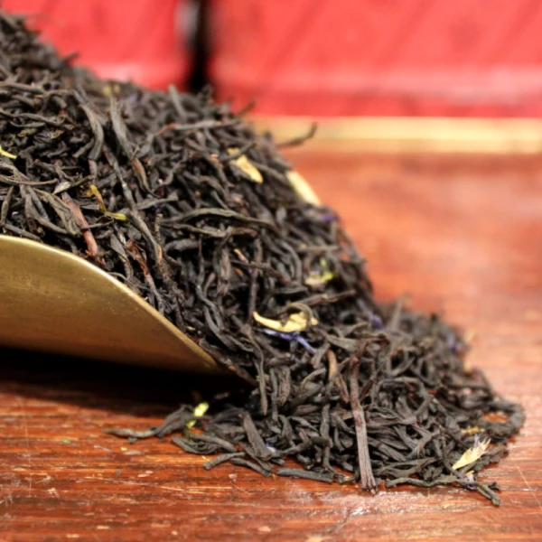 Thé BERGAMOTE BIO - Thé noir EARL GREY FLOWERS BIO  - Compagnie Anglaise des Thés