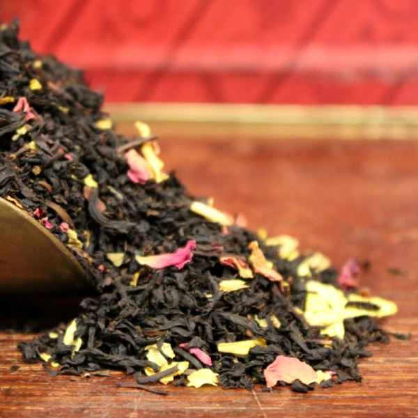Thé PECHE MANGUE CERISE - Thé noir CHERUBIN - Cie Anglaise des Thés