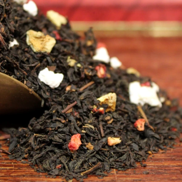Thé YUZU FRAMBOISE - Thé noir SOLEIL LEVANT - Compagnie Anglaise des Thés