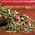 Thé TOURNESOLS, BLEUETS, ROSE en Vrac- Thé vert RENDEZ-VOUS - Compagnie Anglaise des Thés