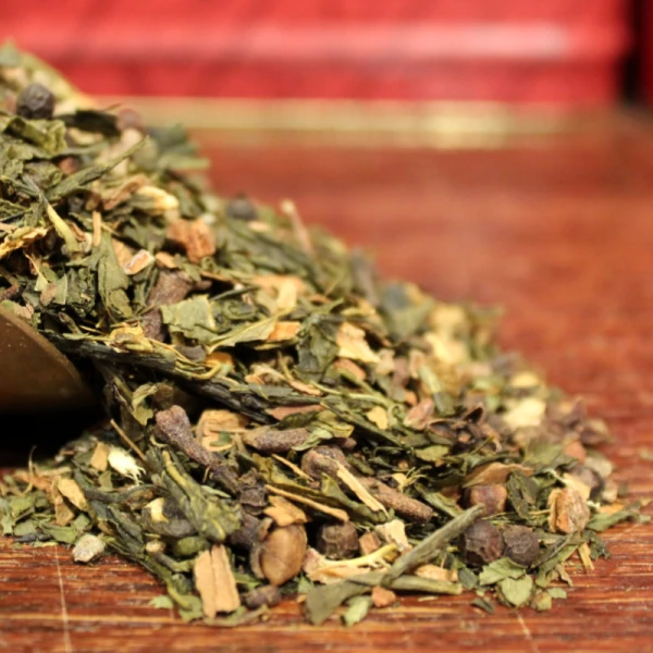 Thé vert Masala chai (Épices indiennes) en vrac- Thé vert CHAI SENCHA - Compagnie Anglaise des Thés
