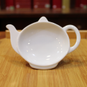 Soucoupe blanche repose sachet - Compagnie Anglaise des Thés