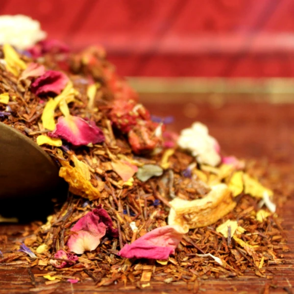 Rooibos ÉLÉGANCE en Vrac - Rooibos fraise, citron, fleurs - Compagnie Anglaise des Thés
