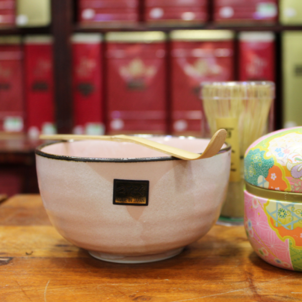 Bol à Matcha rose - Compagnie Anglaise des Thés