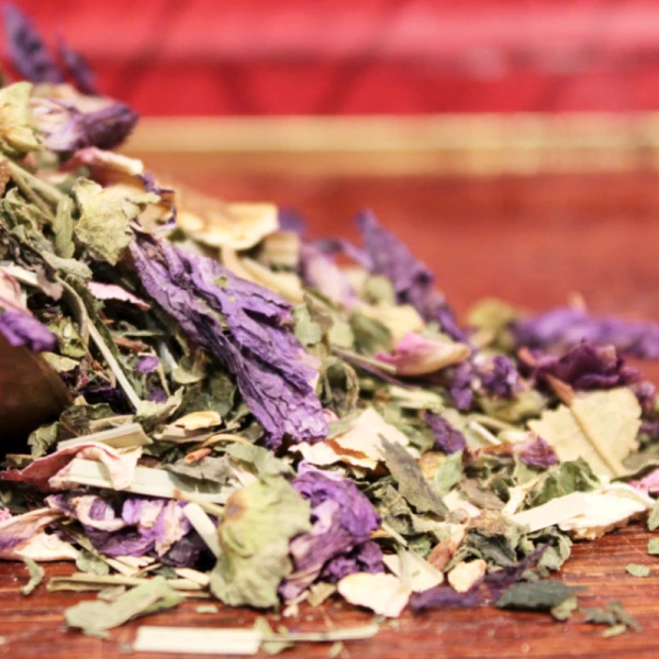 Infusion MENTHE POIVRÉE, CITRONNELLE, FLEURS - Infusion EQUINOXE Bio en Vrac- Compagnie Anglaise des Thés