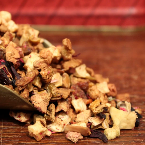 Infusion POMME, RHUBARBE en Vrac- Infusion RUBY  - Compagnie Anglaise des Thés