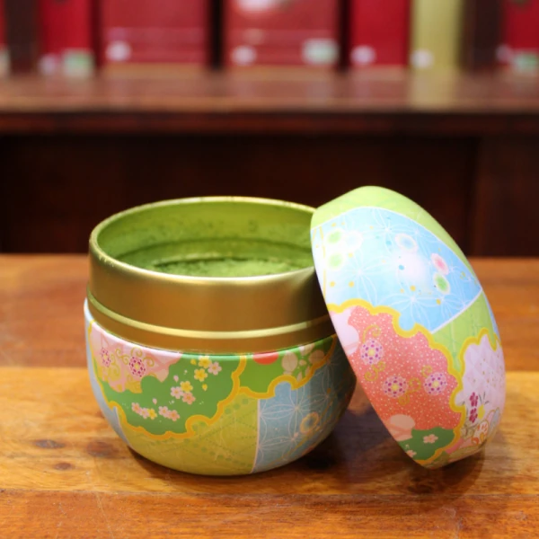 Boite Japonaise de Thé vert MATCHA Ujicha Bio