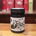 Boîte Cerisier vert cylindrique - Compagnie Anglaise des Thés