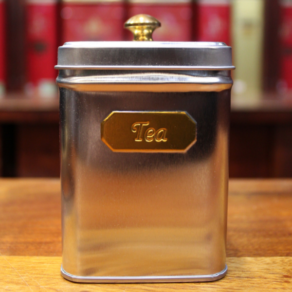 Boîte Tea Argentée - Compagnie Anglaise des Thés