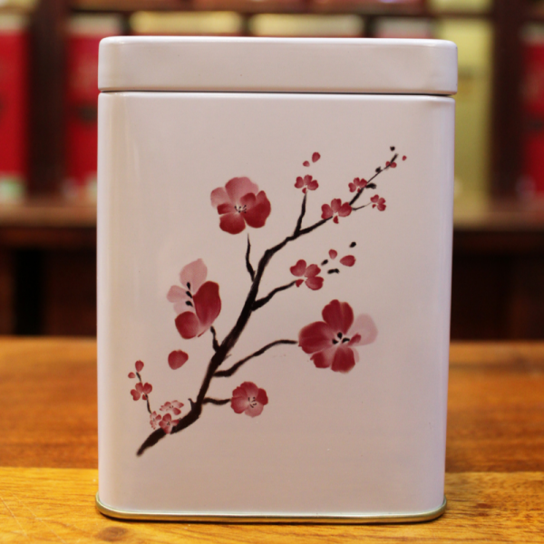 Boîte blanche Fleurs de Cerisier - Compagnie Anglaise des Thés