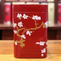 Boîte Cerisier Japonais Rouge - Compagnie Anglaise des Thés