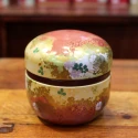 Boîte Japonaise Ronde Verte ou Rouge - Compagnie Anglaise des Thés