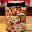 Boîte Japonaise Cylindrique Rouge - Compagnie Anglaise des Thés