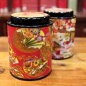Boîte Japonaise Cylindrique Rouge - Compagnie Anglaise des Thés