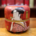Boîte cylindrique sumo kabuki - Compagnie Anglaise des Thés