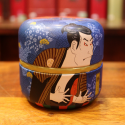 Boîte cylindrique sumo kabuki - Compagnie Anglaise des Thés