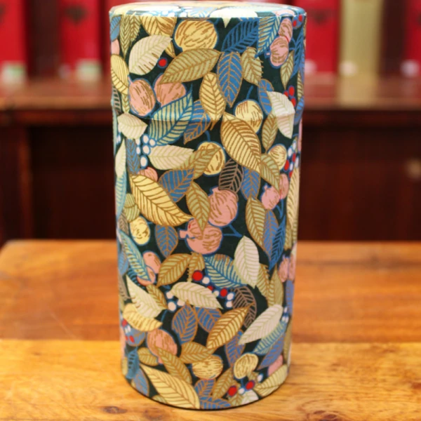 Boîte Japonaise feuilles vertes - Compagnie Anglaise des Thés