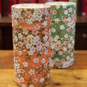 Boîte Japonaise orange et doré - Compagnie Anglaise des Thés