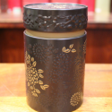 Boîte cylindrique Marron avec relief - Compagnie Anglaise des Thés