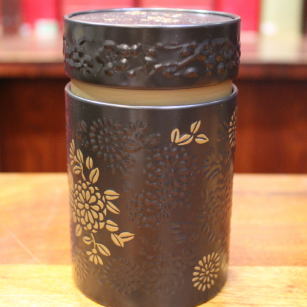 Boîte cylindrique Marron avec relief - Compagnie Anglaise des Thés