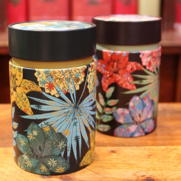 Boîte Cylindrique Fleurs Jaunes - Compagnie Anglaise des Thés