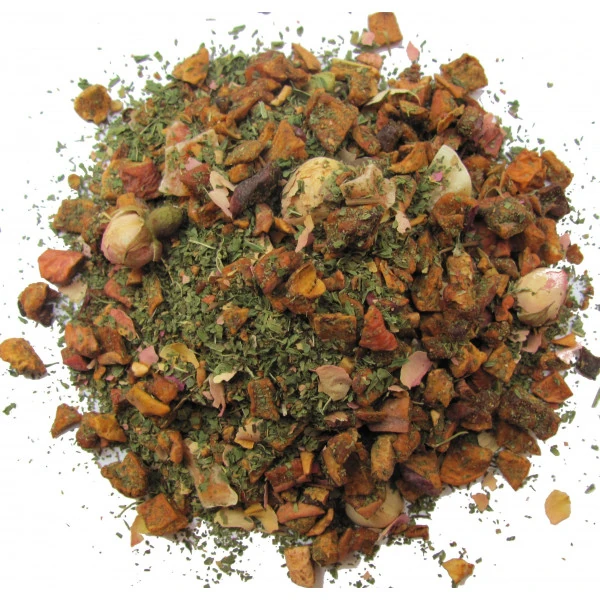 Infusion PAPAYE, MENTHE, FLEURS -Infusion SAGA - Compagnie Anglaise des Thés