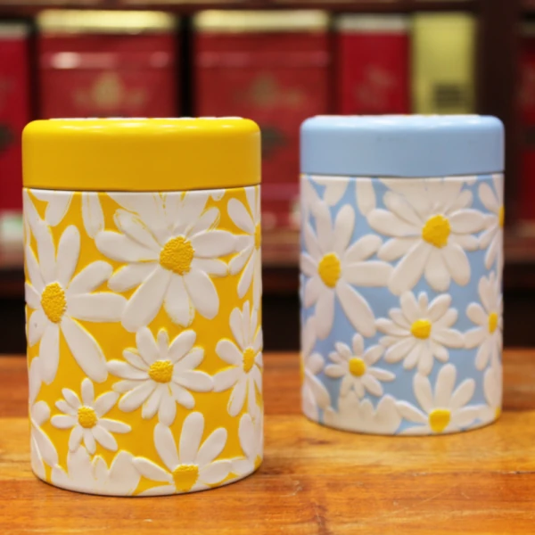 Boîte Marguerite jaune - Compagnie Anglaise des Thés