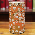 Boîte Japonaise Orange et doré 80g - Compagnie Anglaise des Thés