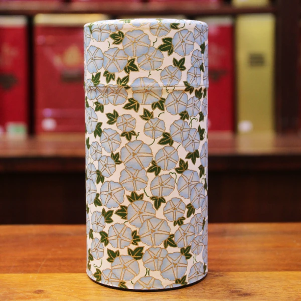 Boîte Japonaise bleue et verte - Compagnie Anglaise des Thés