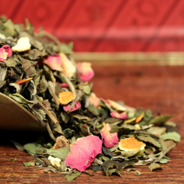 Thé Blanc Pamplemousse, Vanille, Fleurs -Thé blanc VAHINÉ  - Compagnie Anglaise des Thés