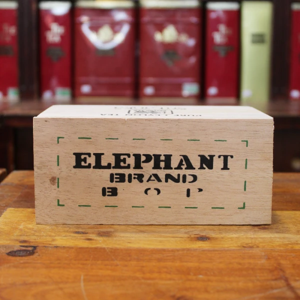 Thé noir de Ceylan - Thé Eléphant BOP - Compagnie Anglaise des Thés
