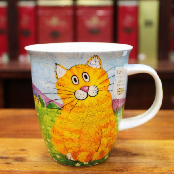 Mug Dunoon Chat Roux Heureux - Compagnie Anglaise des Thés