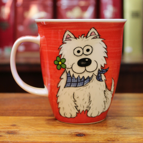 Mug Dunoon Westie Blanc -Compagnie Anglaise des Thés