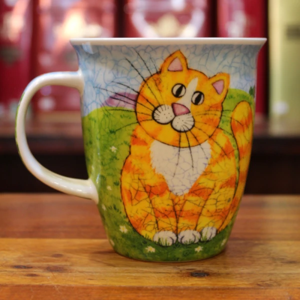 Mug Dunoon Happy Chat Noir - Compagnie Anglaise des Thés