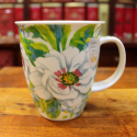 Mug Dunoon Fleurs blanches - Compagnie Anglaise des Thés