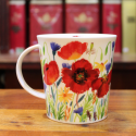 Mug Dunoon Fleurs coquelicots - Compagnie Anglaise des Thés
