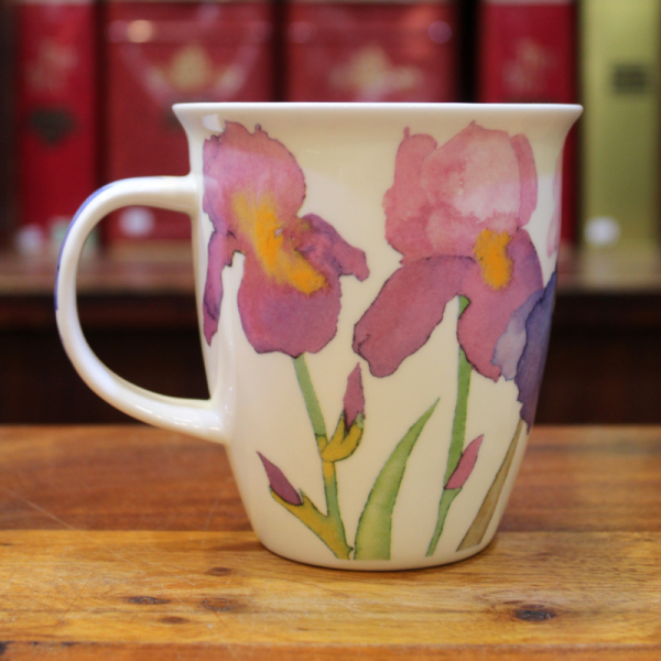 Mug Dunoon Fleurs bleues - Compagnie Anglaise des Thés