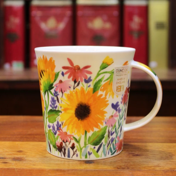 Mug Dunoon Fleurs Tournesols - Compagnie Anglaise des Thés
